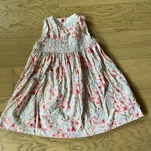 floral honeycomb dress
 size 3T